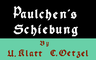 Paulchen's Schiebung